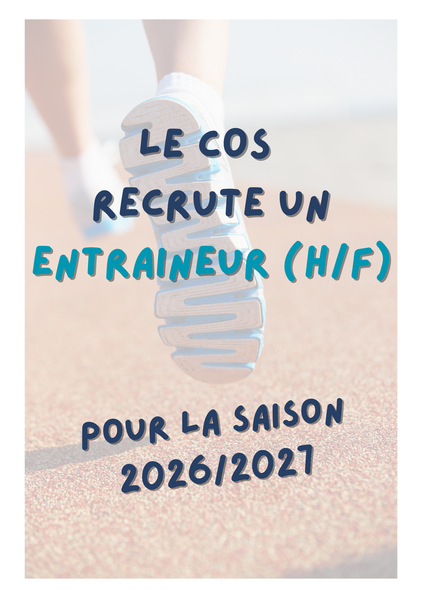 Nous proposons un poste d'Entraineur (H/F) !