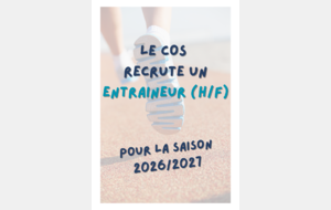 Nous proposons un poste d'Entraineur (H/F) !