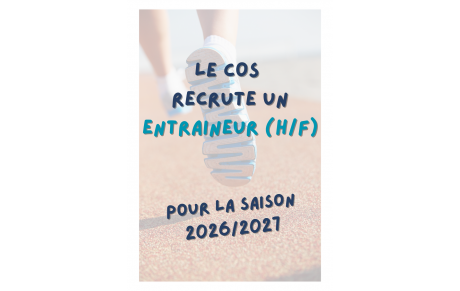 Nous proposons un poste d'Entraineur (H/F) !